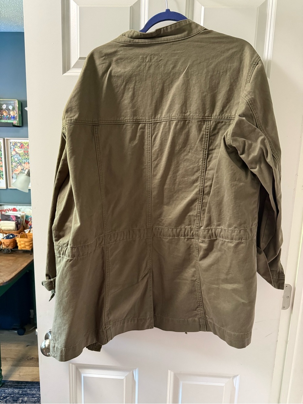 Able Olive Green Utility Jacket - Picture 2 of 5